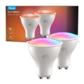 Lot de 2 ampoules LED RGBWW dimmables MATTER GU10/4,8W/230V 2700-6500K Wi-Fi - Govee