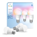 Lot de 3 ampoules LED dimmables Philips Hue White And Color Ambiance Essential E27/8W/230V 2200-6500K