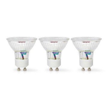 Lot de 3 ampoules LED GU10 4,5 W 230 V 2700 K