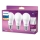 Lot de 3 ampoules LED Philips A60 E27 13 W 230 V 2700 K