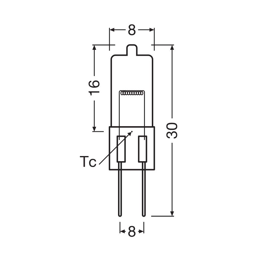Lot de 3 ampoules pour four HALOSTAR G4/10W/12V 2700K - Osram