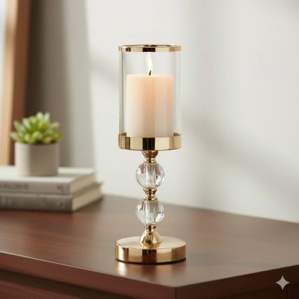 Lot de 3 bougies LED BRILLO LED/3xAAA, crème, avec télécommande