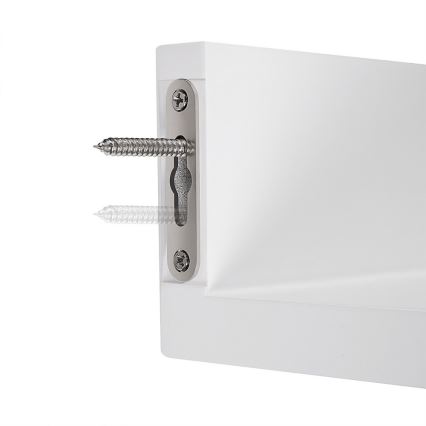 Lot de 3 étagères murales SHELFY blanches