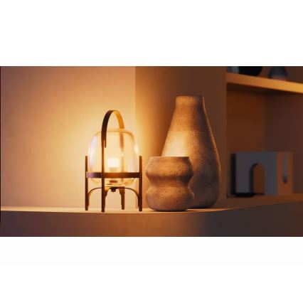 Lot de 4 ampoules LED dimmables Philips Hue WHITE E27/7W/230V 2700K