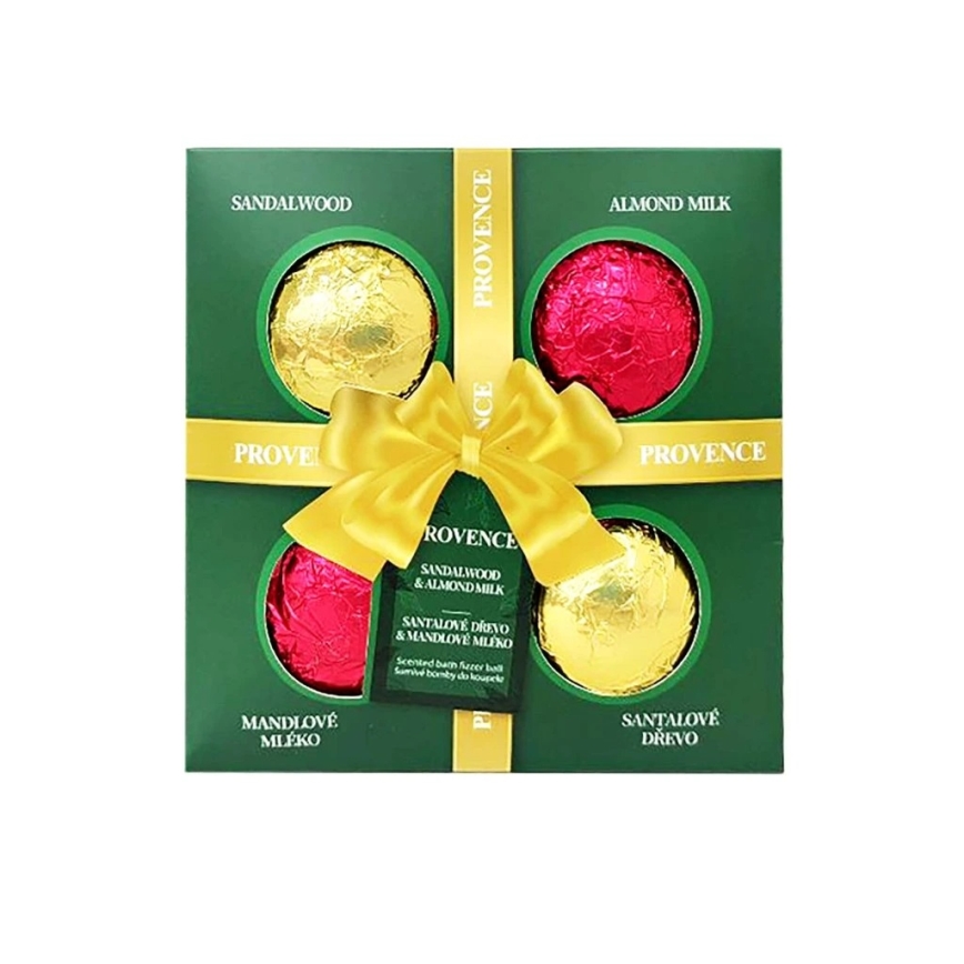 Lot de 4 bombes de bain effervescentes PROVENCE