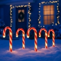 Lot de 5 décorations de Noël LED d'extérieur 2W/230V IP44 rouge