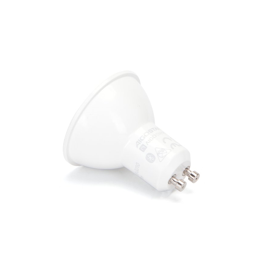 Lot de 6 ampoules LED RGBW dimmables MESH GU10/6,5W/230V 2700-6500K + télécommande - Aigostar