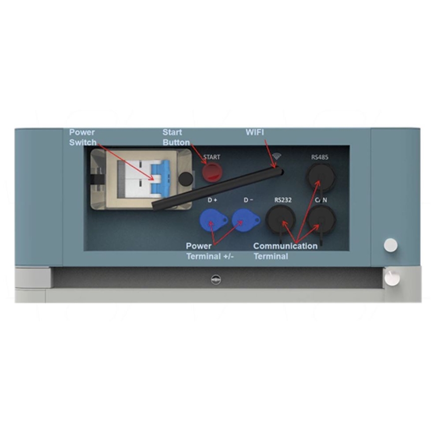 Lot de batteries solaires PYLONTECH : BMS Force H1 + Force H1 14,2 kWh