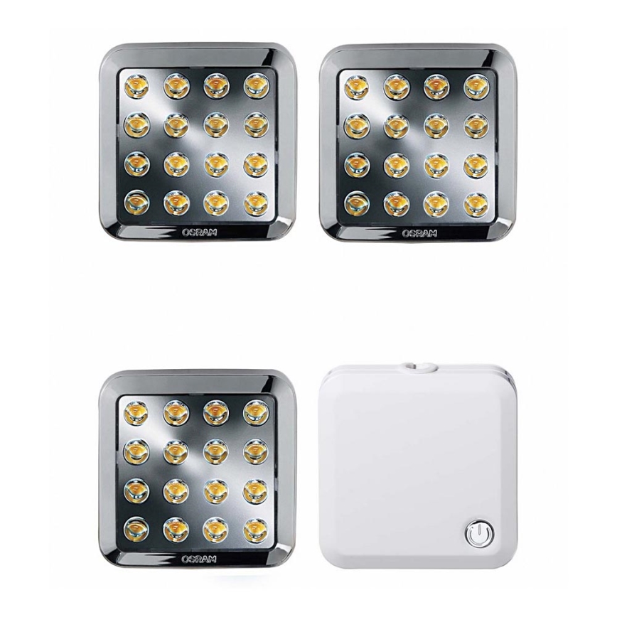 LOT x3 Réglette LED de cuisine QOD LED/3,5W/230V 3000 K - Osram