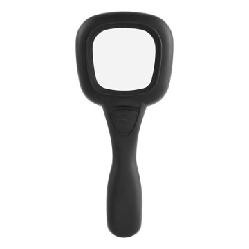 Loupe 2,5xZOOM avec un rétro-éclairage et lumière UV LED/UV/2xAAA