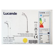 Lucande - Lampadaire LED à intensité variable CATRIONA 5xLED/5W/230V