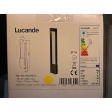 Lucande - Lampe d'extérieur LED avec détecteur TEKIRO LED/14W/230V IP54