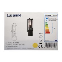 Lucande - Lampe extérieure BRIENNE 1xE27/15W/230V IP54
