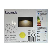Lucande - Luminaire intégré extérieur MITJA LED/3W/230V IP65