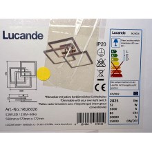 Lucande - Plafonnier à intensité variable AVILARA LED/52W/230V