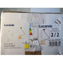 Lucande - Suspension barre JOLLA 1xE27/60W/230V