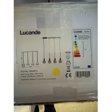 Lucande - Suspension filaire ABLY 4xE14/40W/230V