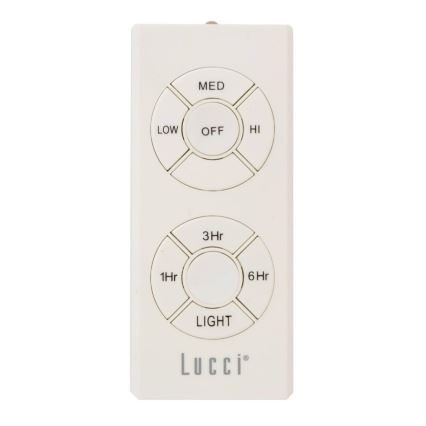 Lucci Air 210334 - Ventilateur de plafond AIRFUSION QUEST 1xE27/60W/230V bois/chrome + télécommande