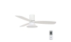 Lucci Air 210661 - Ventilateur de plafond à intensité variable FLUSSO 1xGX53/18W/230V bois/blanc + télécommande