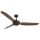 Lucci Air 211017 - Ventilateur de plafond CAROLINA marron
