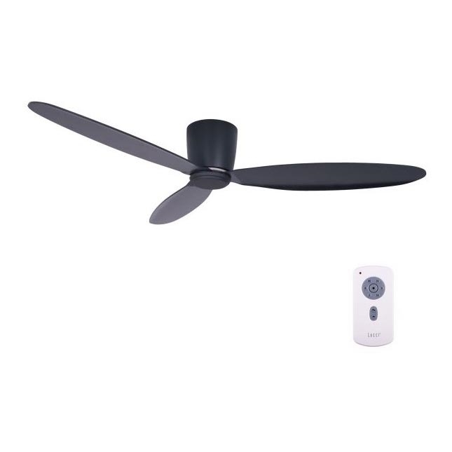 Lucci Air 212884 - Ventilateur de plafond AIRFUSION RADAR noir + télécommande