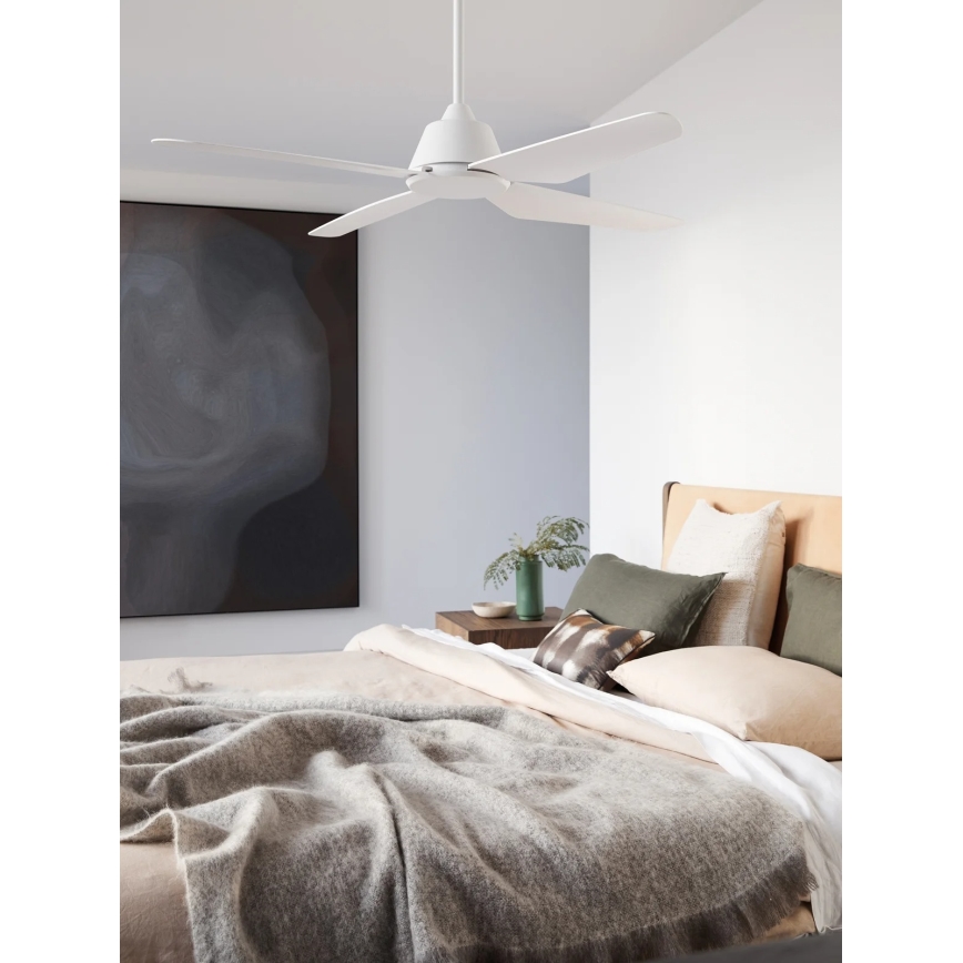 Lucci Air 212991 - Ventilateur de plafond ARIA Ø 122 cm, blanc + télécommande