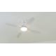 Lucci Air 212994 - Ventilateur de plafond LED ARIA LED/18W/230V blanc + télécommande