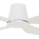Lucci air 212999 - Ventilateur de plafond AIRFUSION ARIA  blanc + télécommande