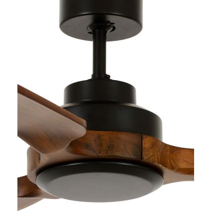 Lucci air 213051 - Ventilateur de plafond SHOALHAVEN noir/marron Ø 142 cm