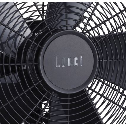 Lucci Air 213115EU - Ventilateur sur pied BREEZE noir