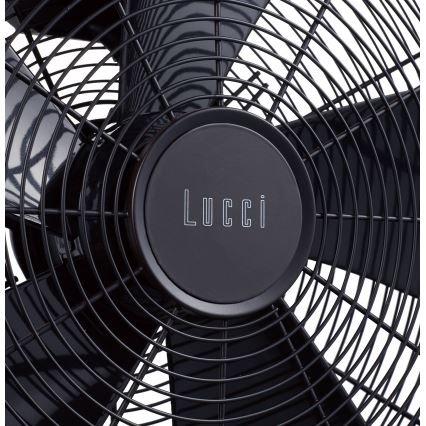 Lucci Air 213115EU - Ventilateur sur pied BREEZE noir