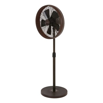 Lucci Air 213116EU - Ventilateur sur pied BREEZE marron Ø 46 cm
