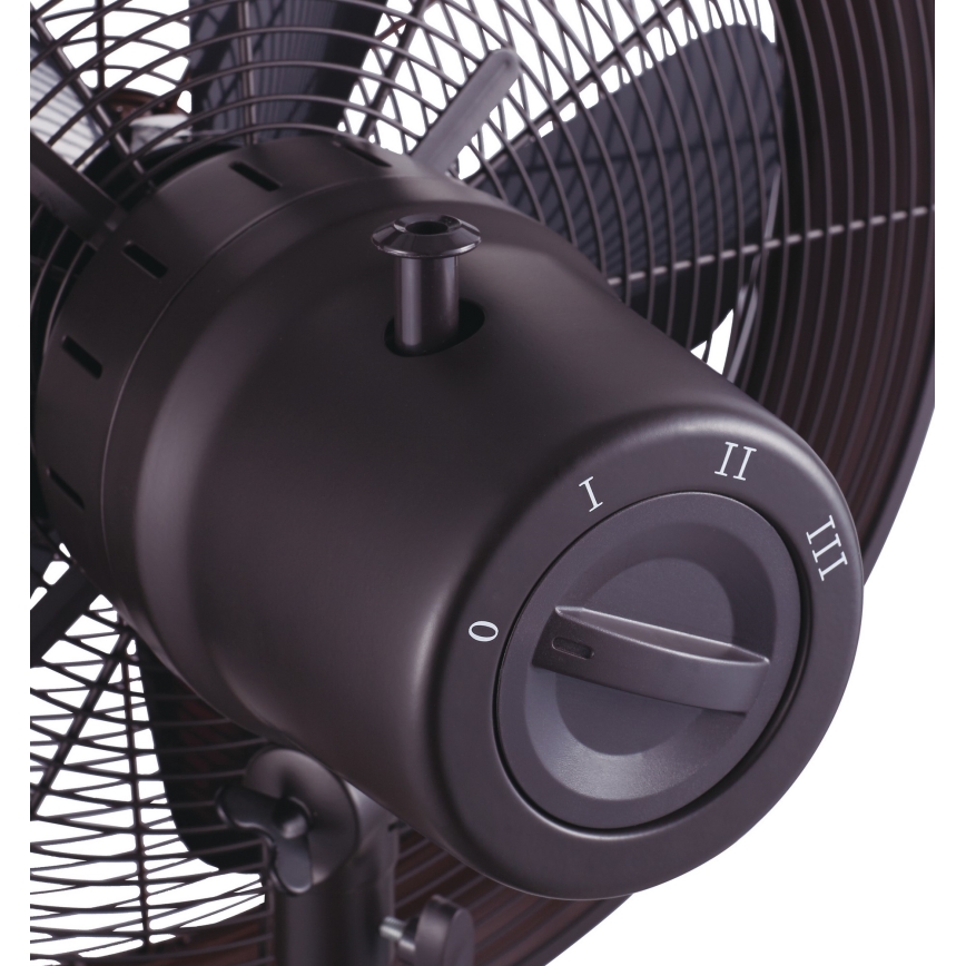 Lucci Air 213116EU - Ventilateur sur pied BREEZE marron Ø 46 cm