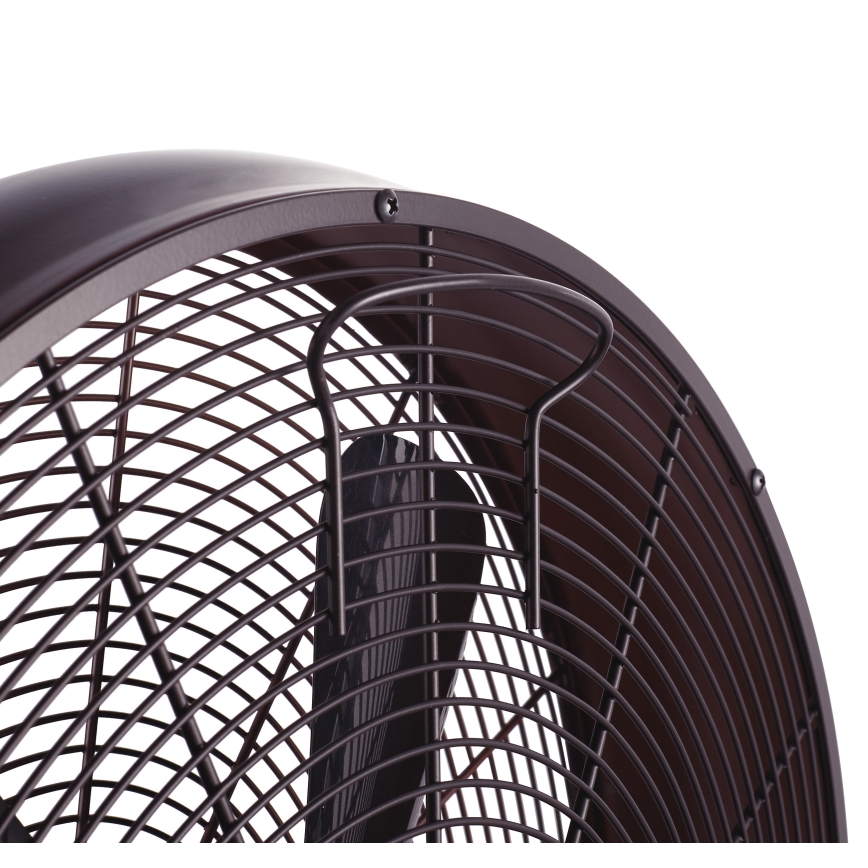 Lucci Air 213116EU - Ventilateur sur pied BREEZE marron Ø 46 cm