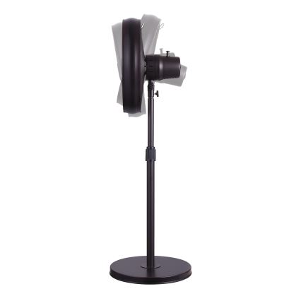 Lucci Air 213116EU - Ventilateur sur pied BREEZE marron Ø 46 cm