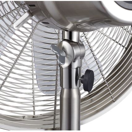 Lucci Air 213117EU - Ventilateur sur pied BREEZE chrome mat