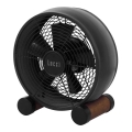 Lucci air 213121 - Ventilateur de table BREEZE marron Ø 28 cm