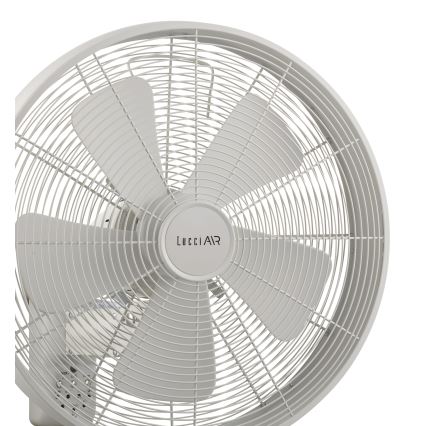 Lucci Air 213128EU - Ventilateur mural BREEZE 55W/230V blanc + télécommande