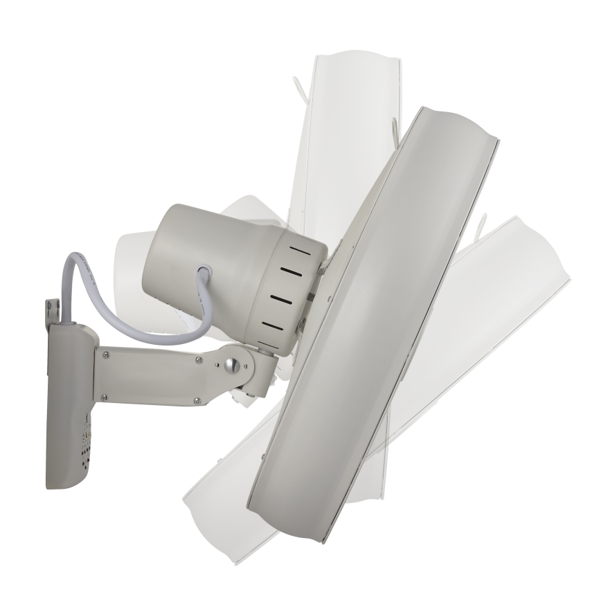 Lucci Air 213128EU - Ventilateur mural BREEZE 55W/230V, blanc, Ø 46 cm + télécommande