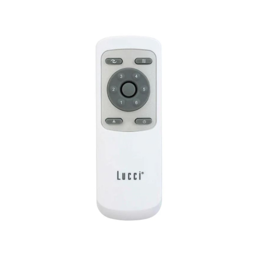 Lucci Air 21318349 - Ventilateur de plafond à intensité variable ATLANTA 1xGX53/12W/230V d. 142 cm noir + télécommande