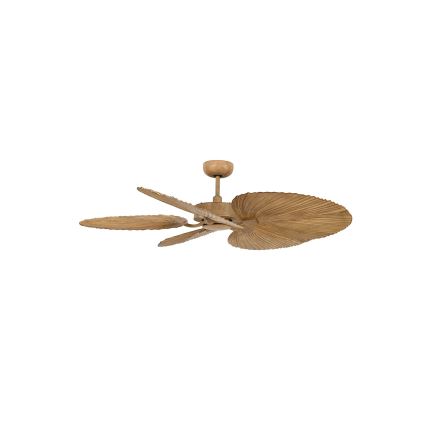 Lucci Air 21326849 - Ventilateur de plafond BALI Ø 132 cm beige + télécommande