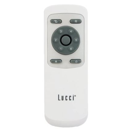 Lucci Air 21326849 - Ventilateur de plafond BALI Ø 132 cm beige + télécommande