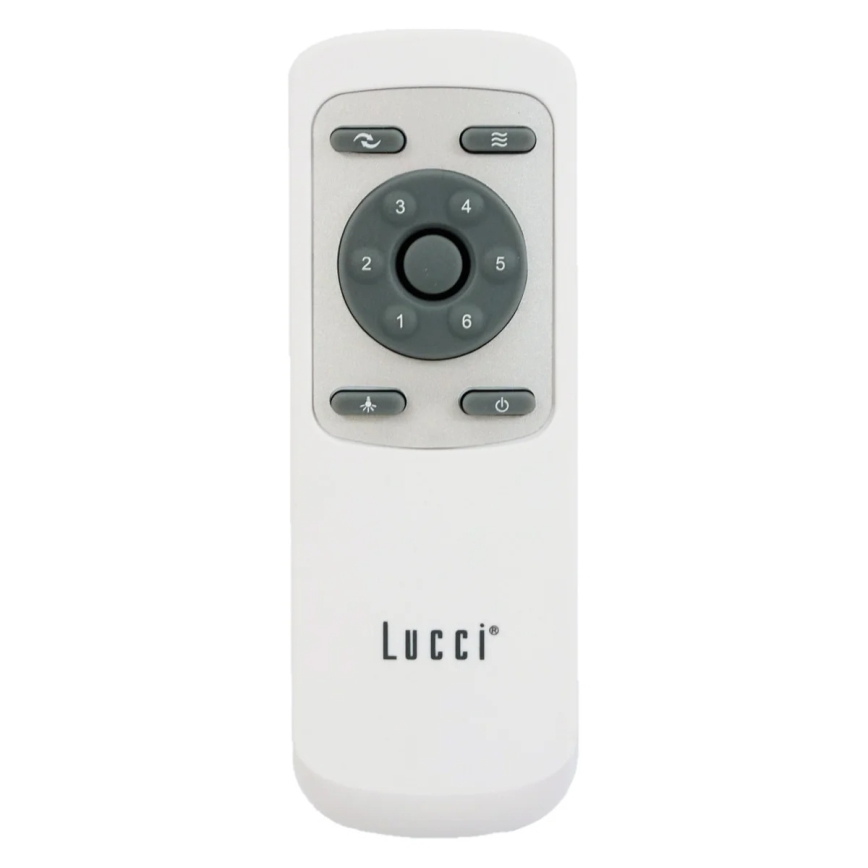 Lucci Air 21326849 - Ventilateur de plafond BALI Ø 132 cm beige + télécommande