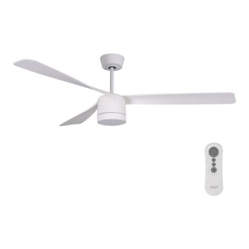 Lucci Air 213128EU - Ventilateur mural BREEZE 55W/230V blanc + télécommande