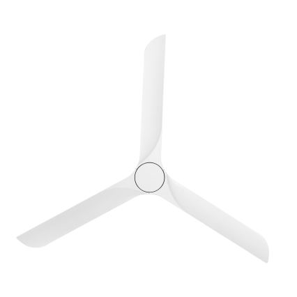 Lucci air 21610049 - Ventilateur de plafond LONDO blanc + télécommande