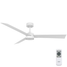 Lucci air 21610349- Ventilateur de plafond LED à intensité variable CLIMATE 1xGX53/12W/230V blanc + télécommande