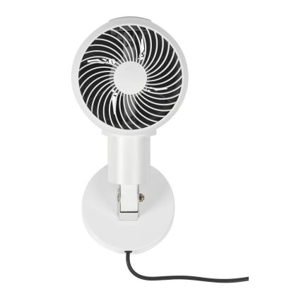 Lucci Air 21612549 - Ventilateur mural JET 32W/230V blanc + télécommande