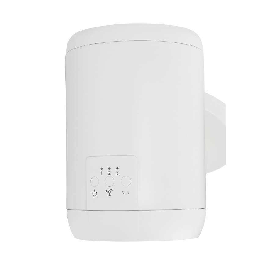 Lucci Air 21612549 - Ventilateur mural JET 32W/230V blanc + télécommande