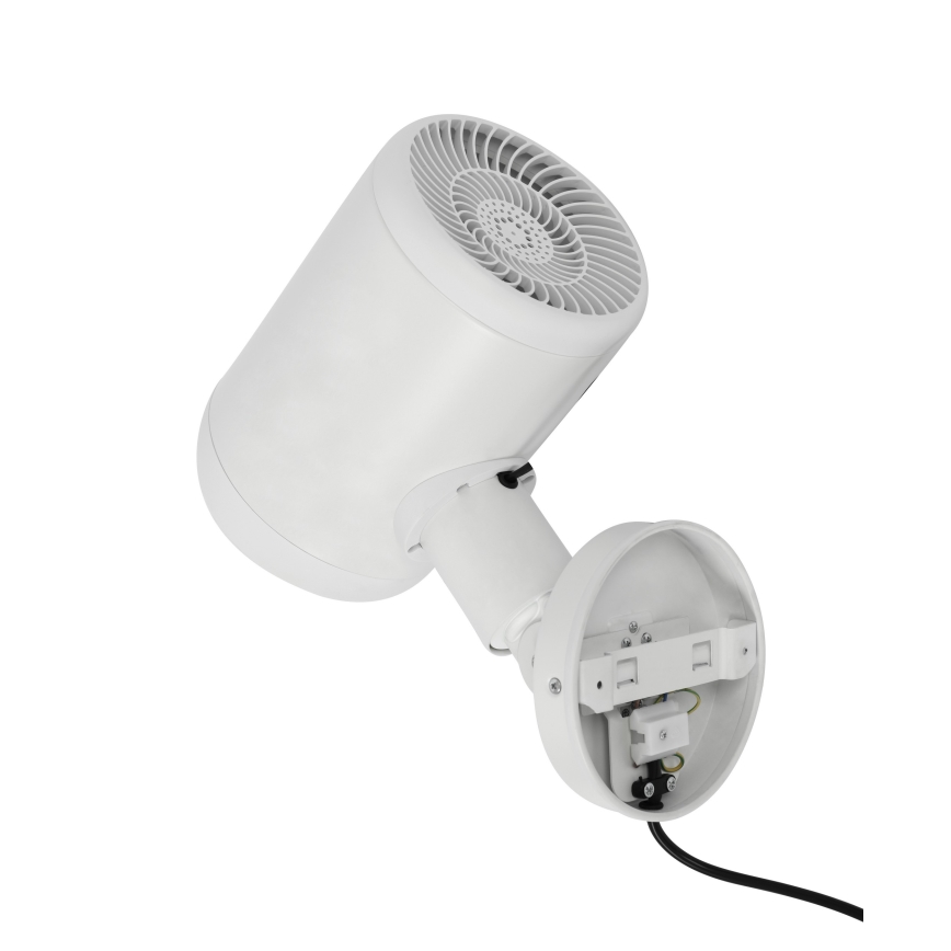 Lucci Air 21612549 - Ventilateur mural JET 32W/230V blanc + télécommande