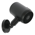 Lucci Air 21612649 - Ventilateur mural JET 32W/230V noir + télécommande